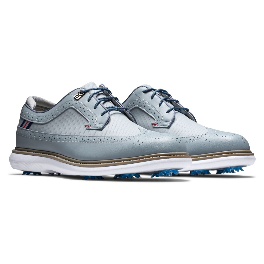 Traditions - Shield Tip Grey Footjoy