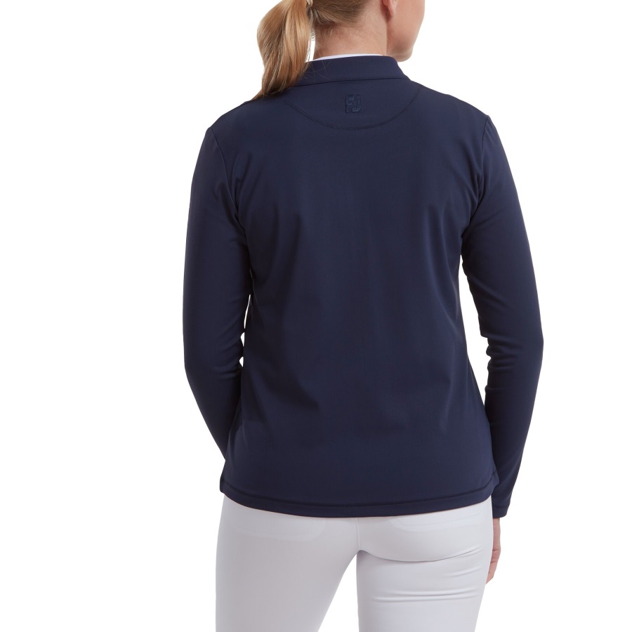 Footjoy Navy Full-Zip Midlayer