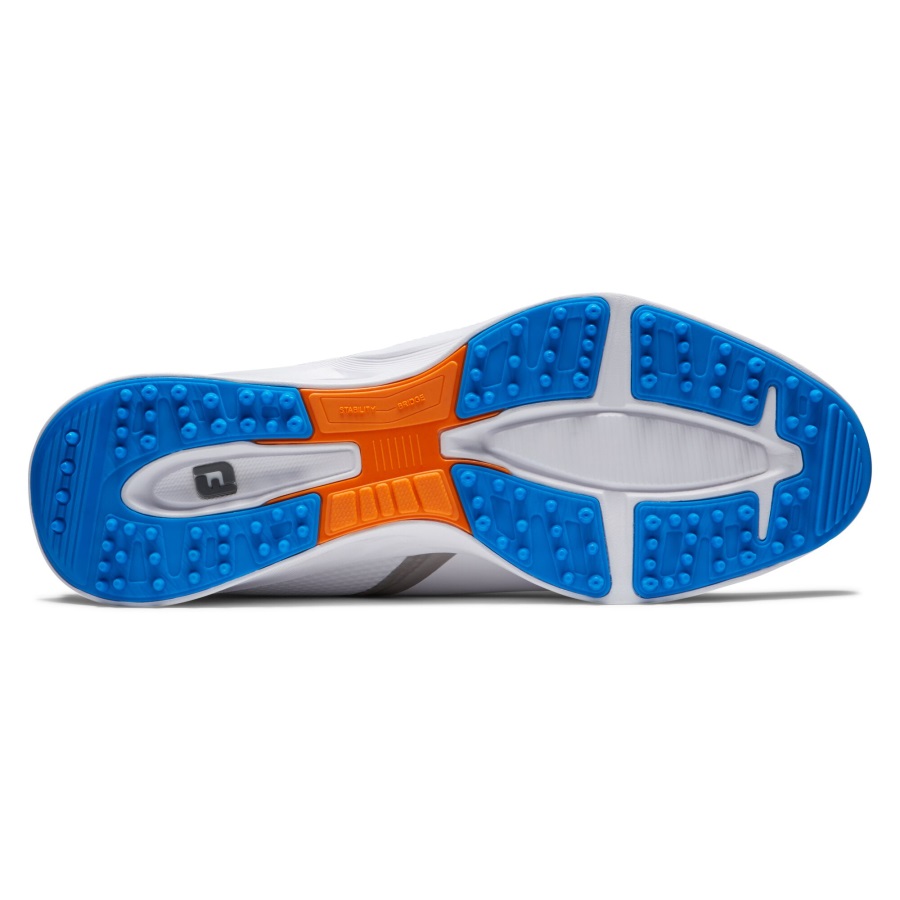FJ Fuel White-White-Blue Footjoy