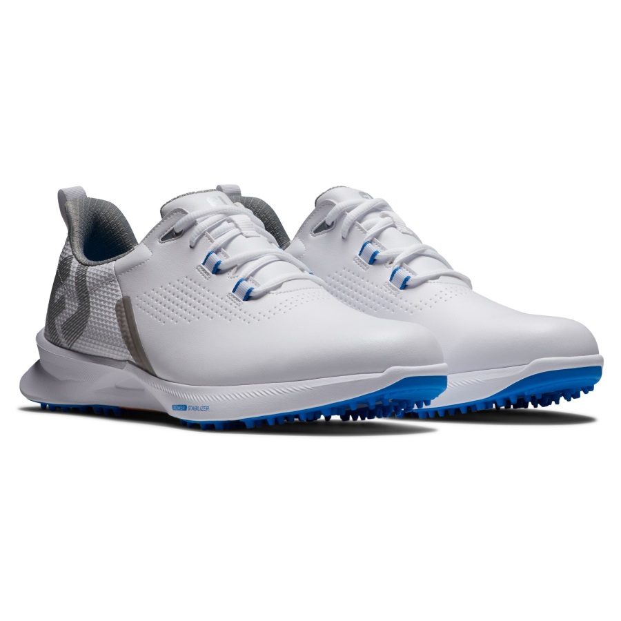 FJ Fuel White-White-Blue Footjoy