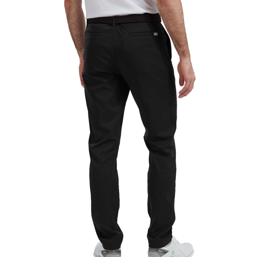 FJ Lite Tapered Fit Trousers Black Footjoy
