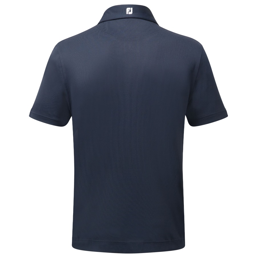 Stretch Pique Solid Navy Footjoy