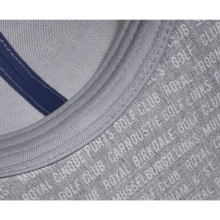 Heather Grey Footjoy Open Flat Brim Cap