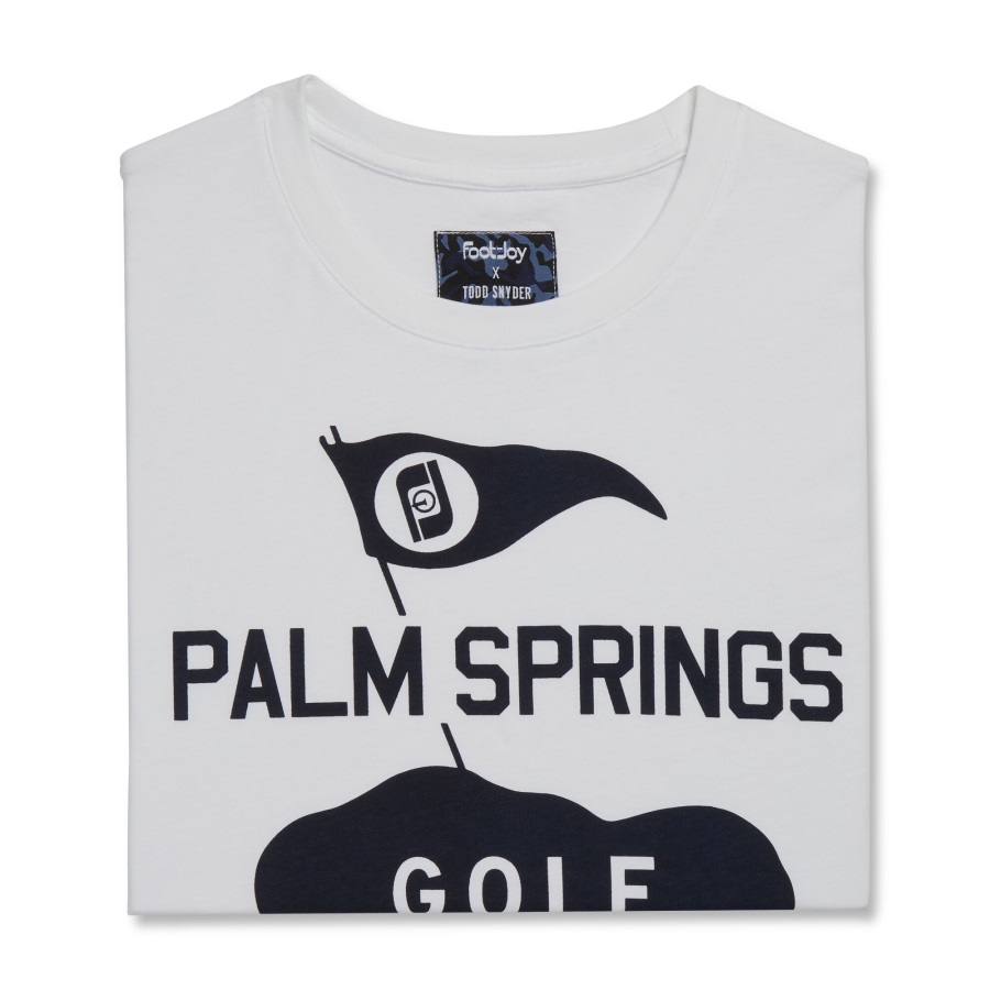 Graphic Jersey Tee White Footjoy