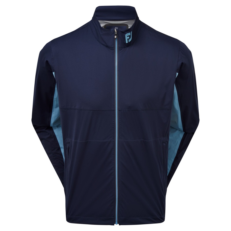 Navy-Denim HydroKnit Full Zip Jacket Footjoy