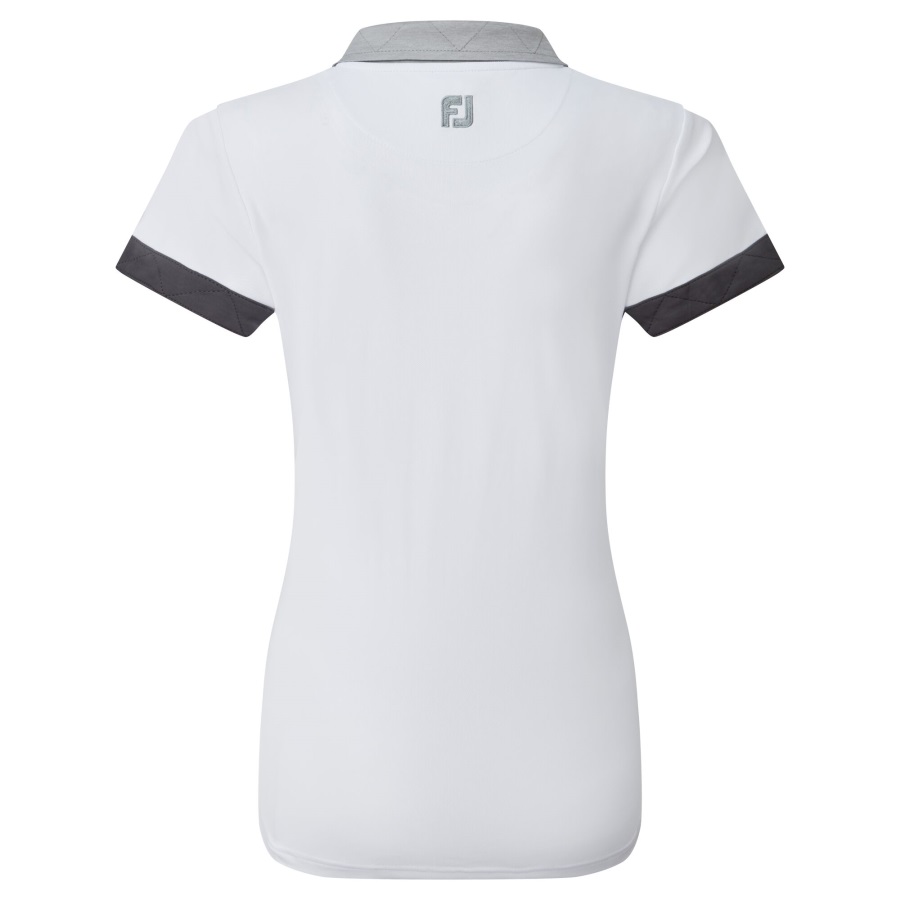 White Women's Blocked Pique Footjoy