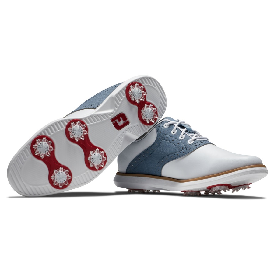 FJ Traditions Women Footjoy White-Blue