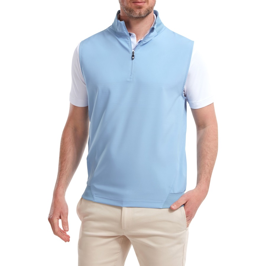 Dusk Blue Footjoy Stretch Woven Vest