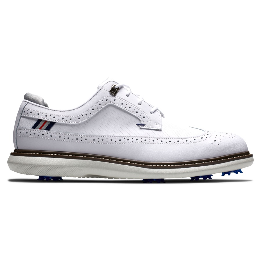 Traditions - Shield Tip Footjoy White