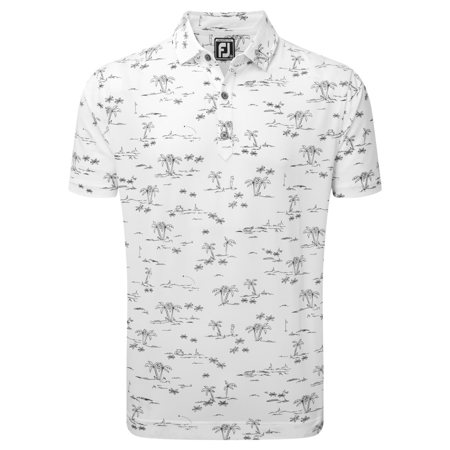 Tropic Golf Lisle Footjoy White-Navy