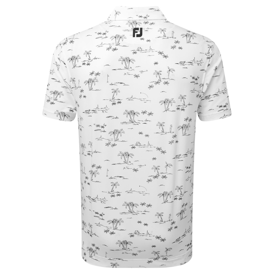 Tropic Golf Lisle Footjoy White-Navy