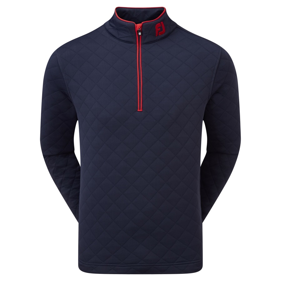 FJ Diamond Jacquard Chill-Out Footjoy Navy-Red