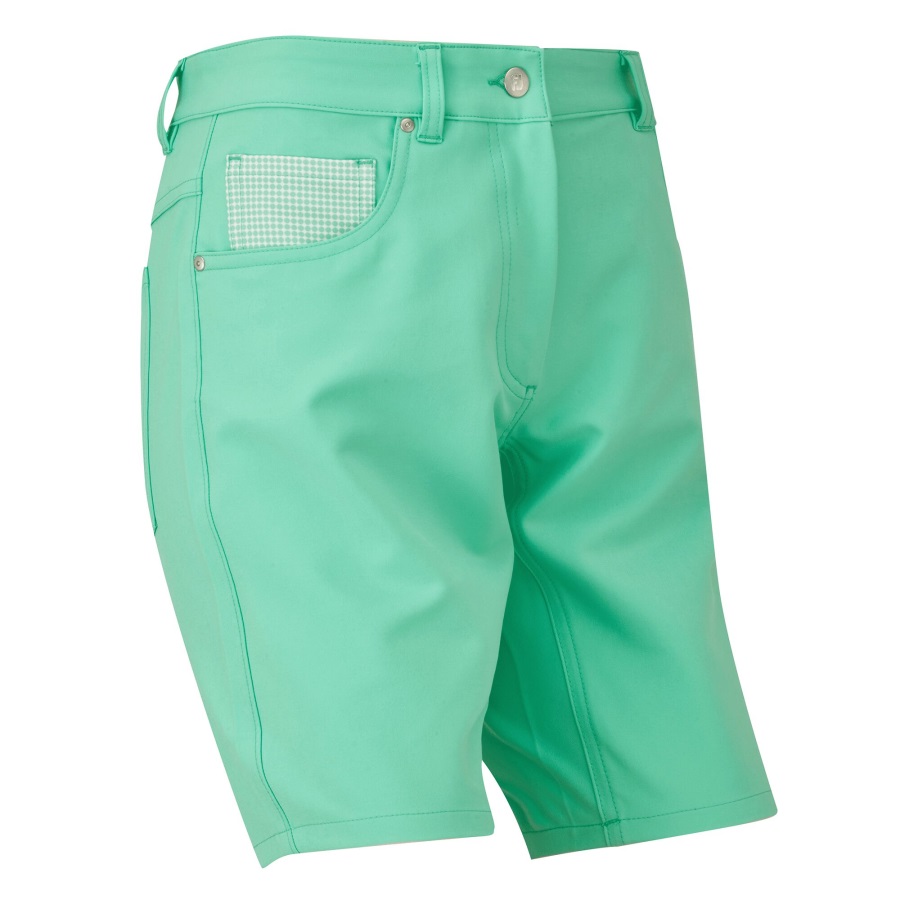 GolfLeisure Stretch Shorts Footjoy Jade Stone