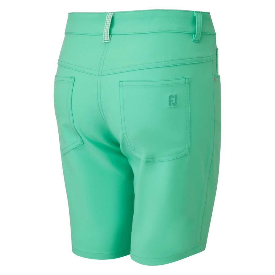 GolfLeisure Stretch Shorts Footjoy Jade Stone
