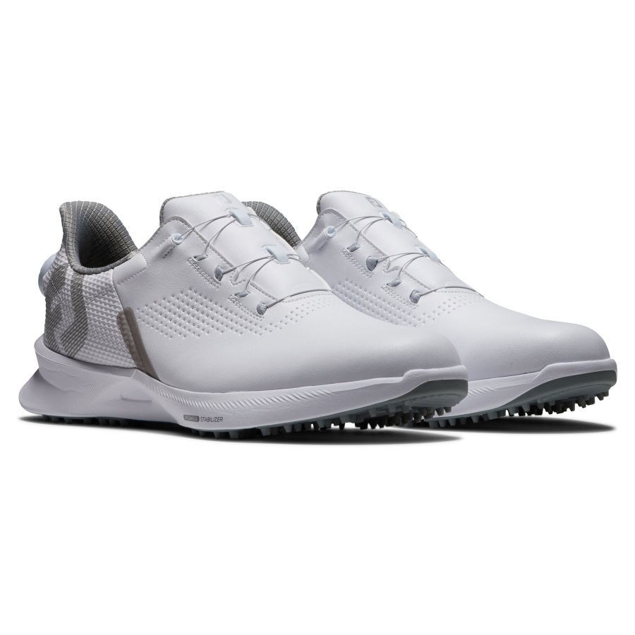 Footjoy White-Grey FJ Fuel BOA