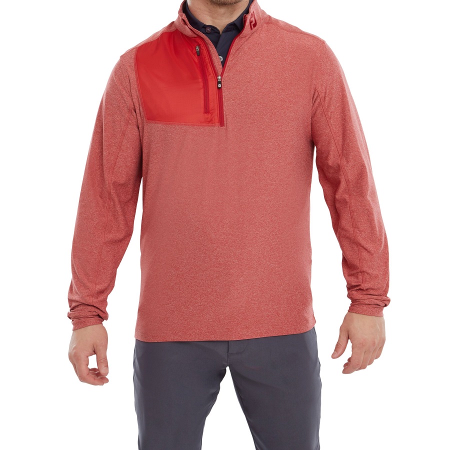 Footjoy Heather Chill-Out XP Heather Tonal Red