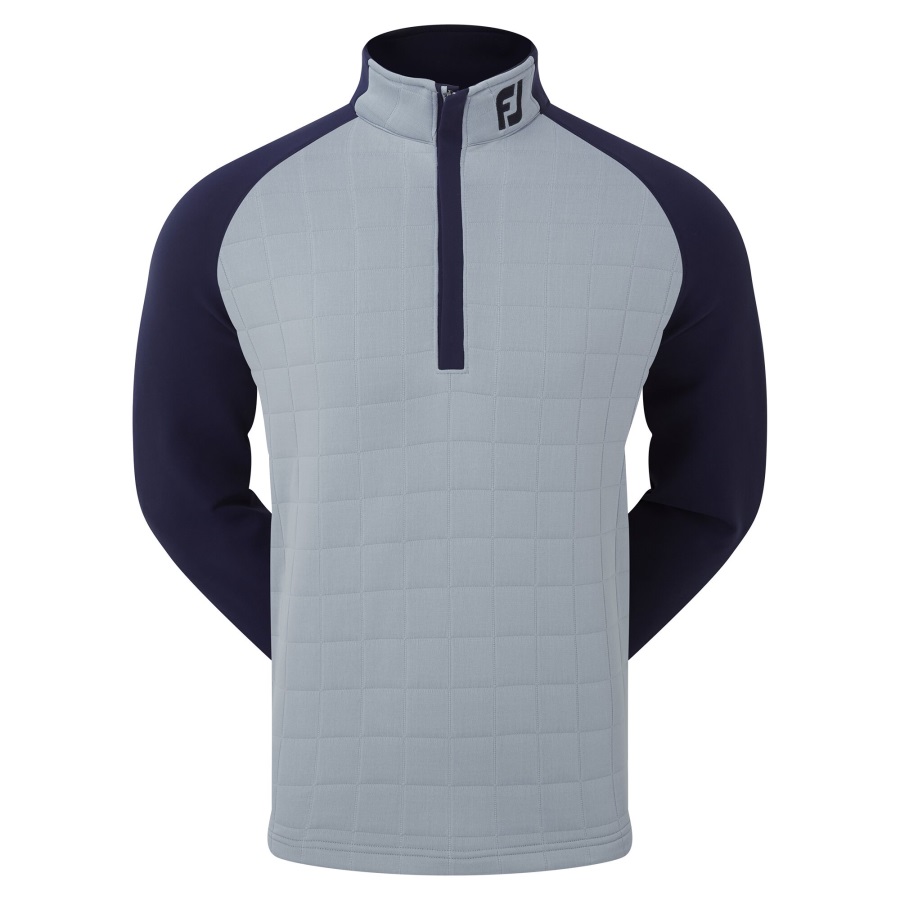 Quilted Jacquard Chill-Out XP Grey-Navy Footjoy