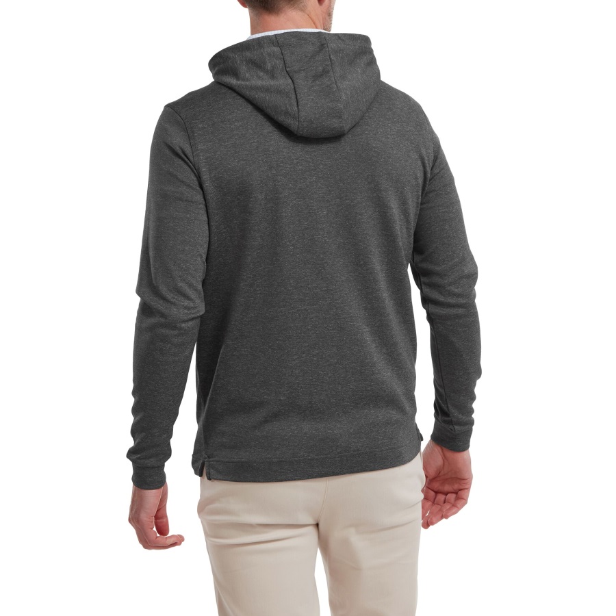 Footjoy Heather Charcoal Lightweight Hoodie