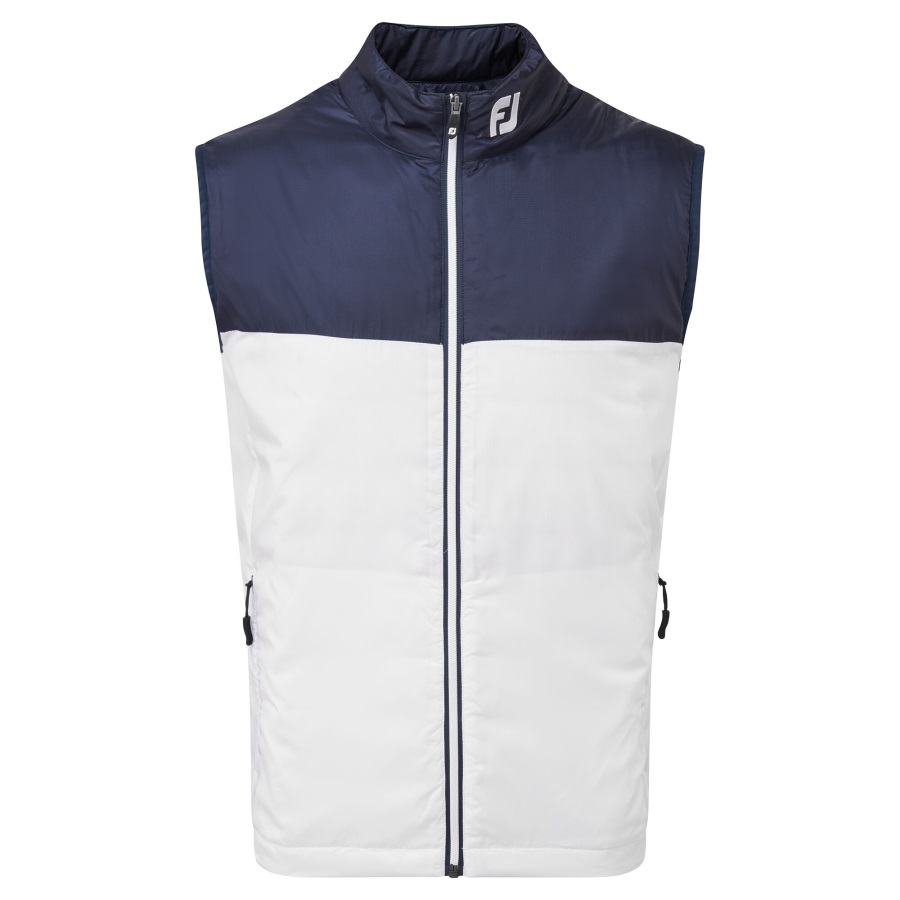 Footjoy Navy-White Lightweight Thermal Insulated Vest
