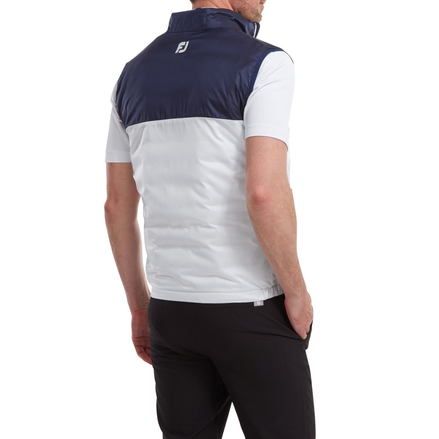 Footjoy Navy-White Lightweight Thermal Insulated Vest