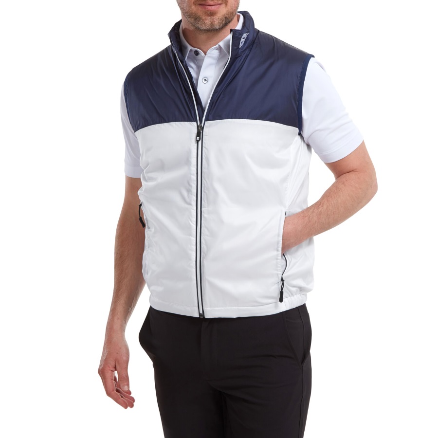 Lightweight Thermal Insulated Vest Footjoy Navy-White