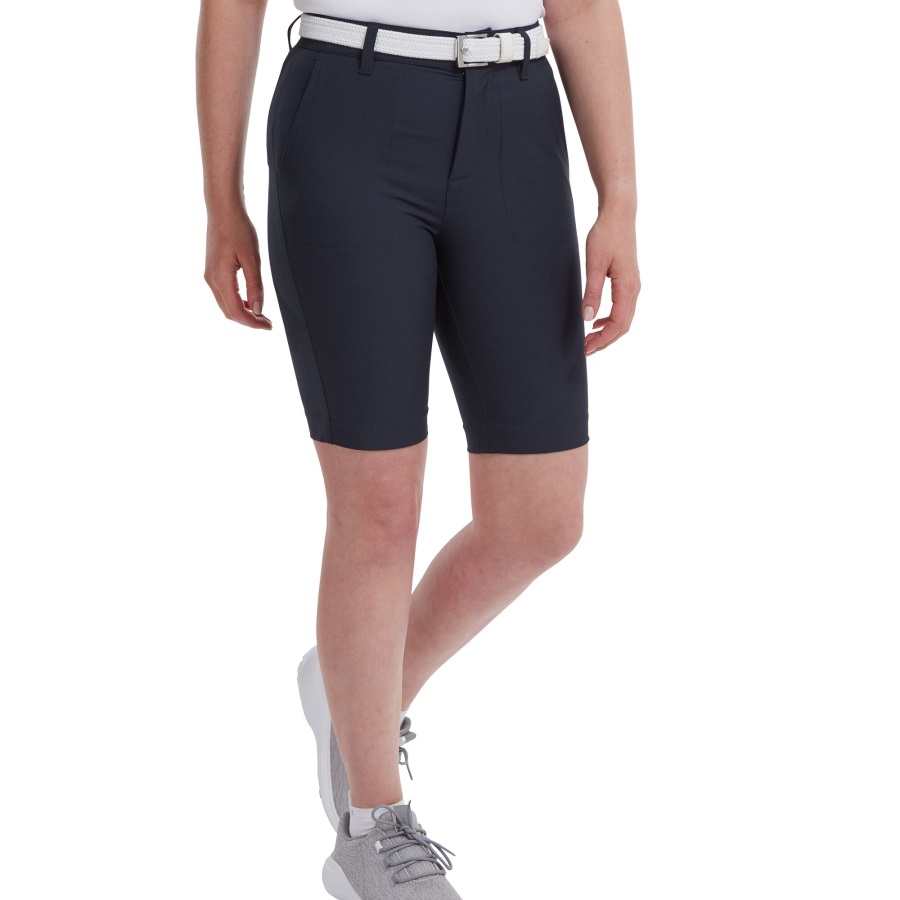 Navy Footjoy Stretch Shorts