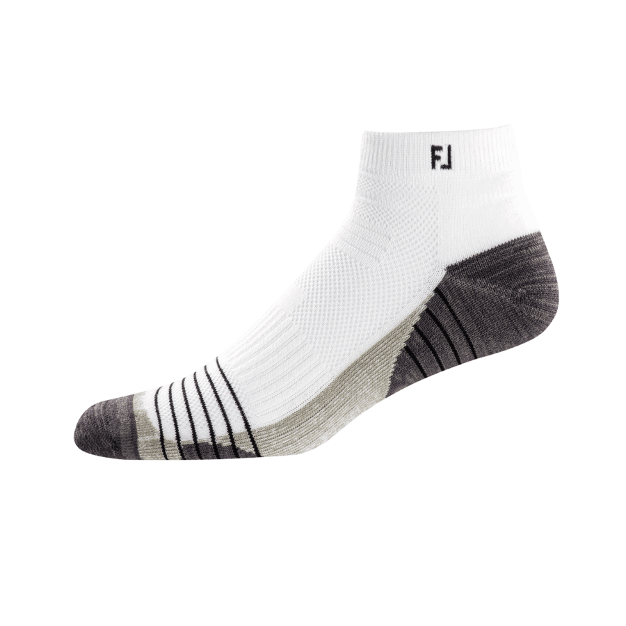 Footjoy White TechSof Tour Quarter