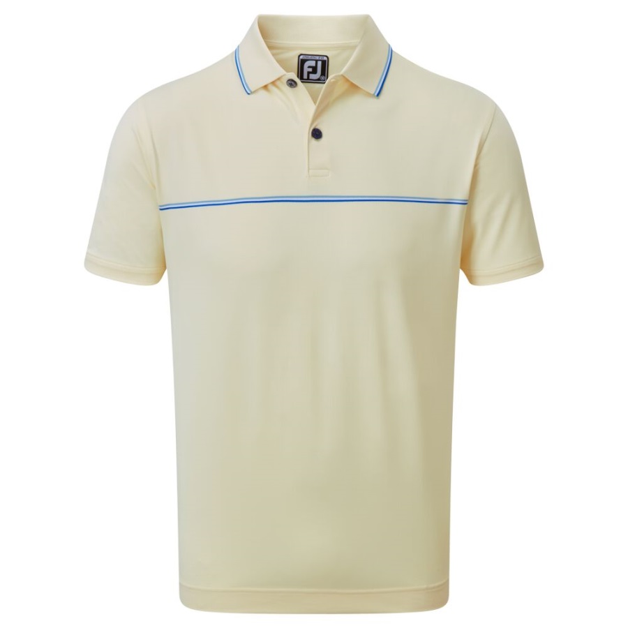 Small Details Pique Footjoy Yellow
