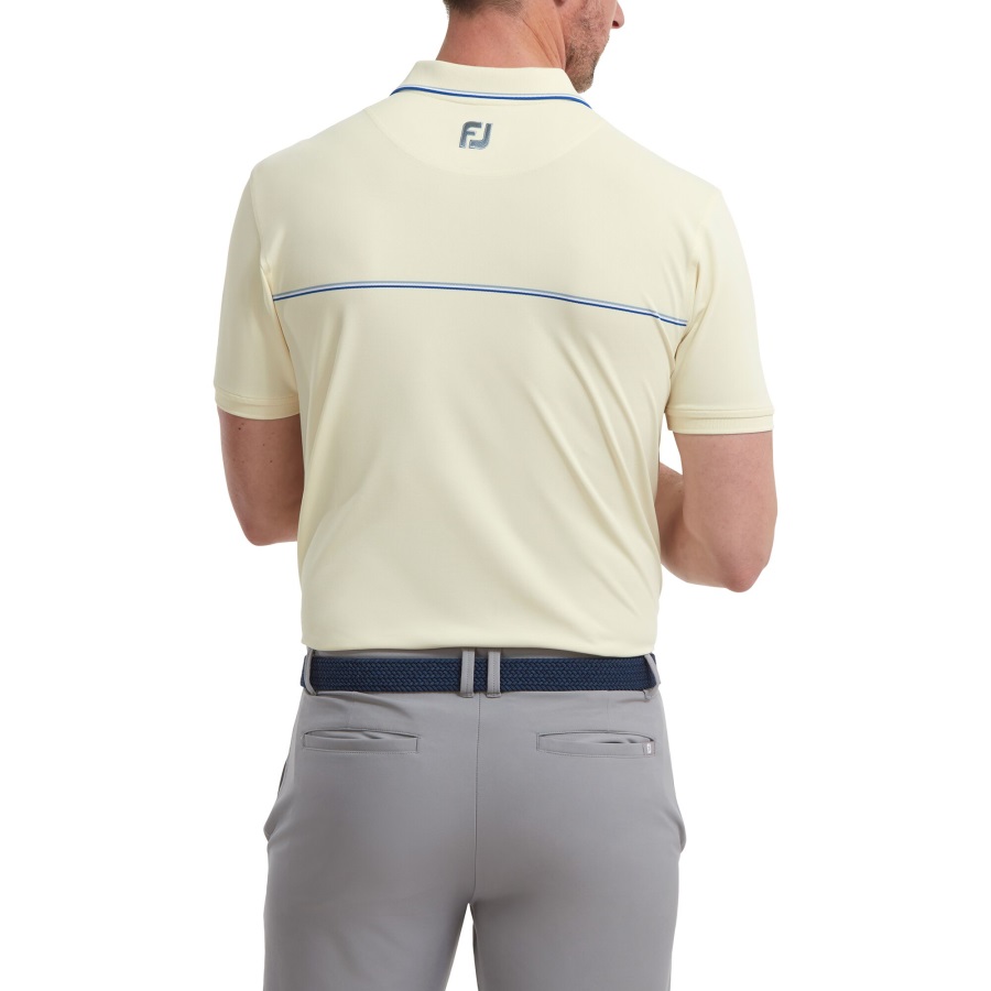 Small Details Pique Footjoy Yellow