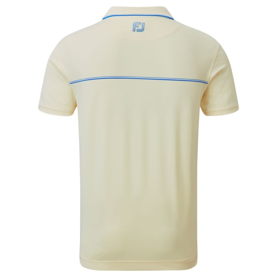 Small Details Pique Footjoy Yellow