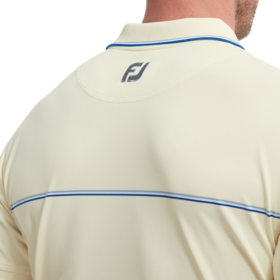 Small Details Pique Footjoy Yellow