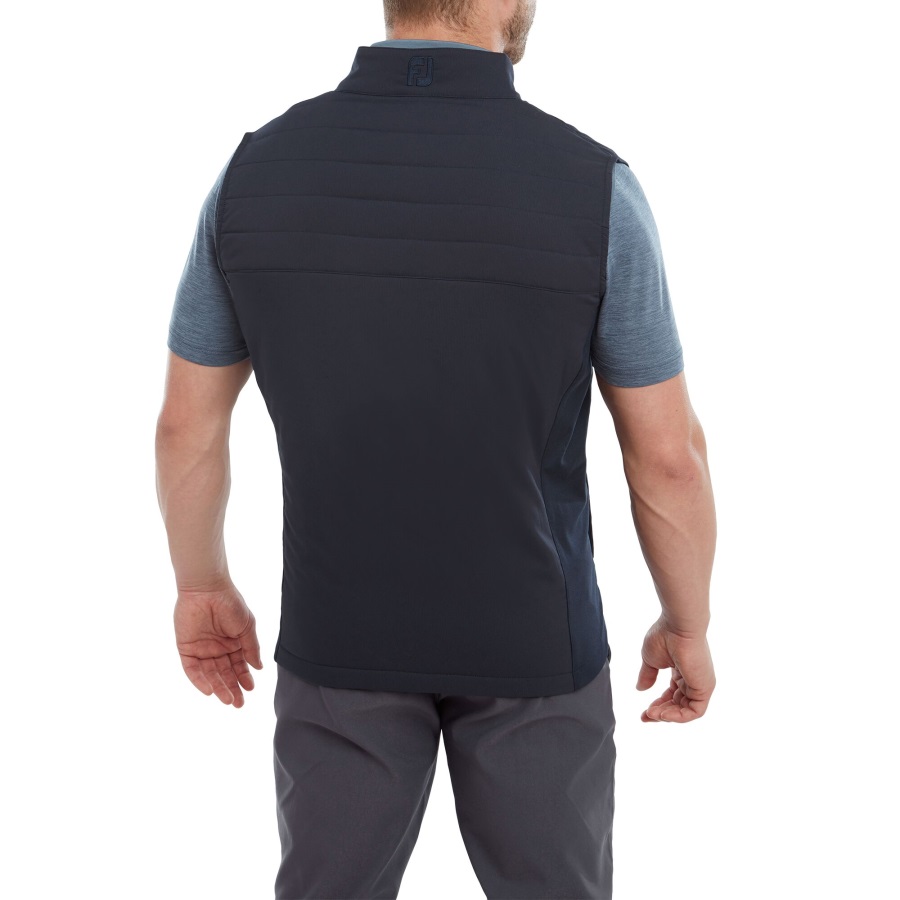 Black FJ Hybrid Vest Footjoy