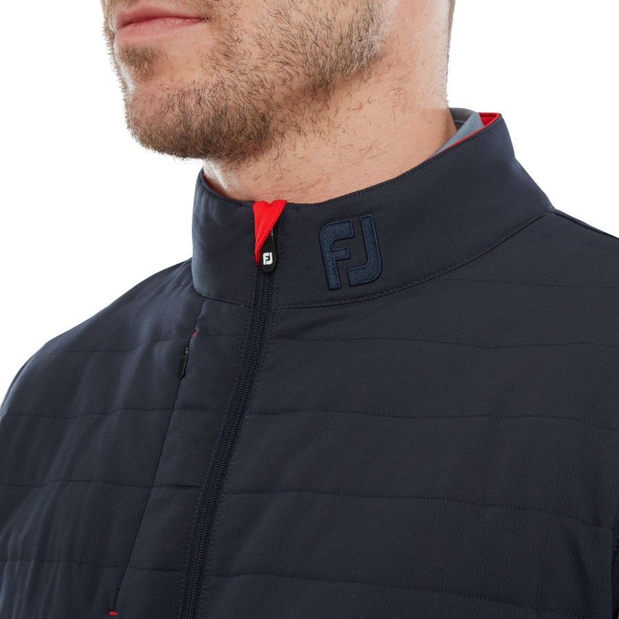Black FJ Hybrid Vest Footjoy