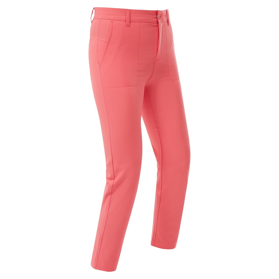 Footjoy Bright Coral Stretch Cropped Pants