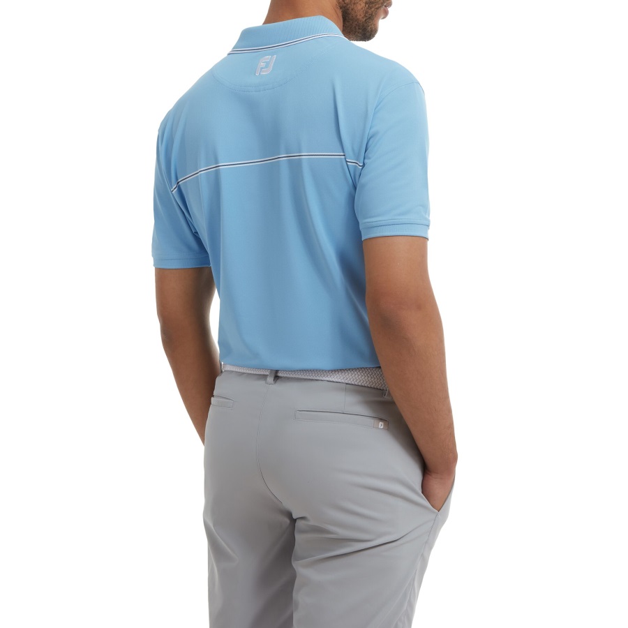 Footjoy Small Details Pique Dusk Blue