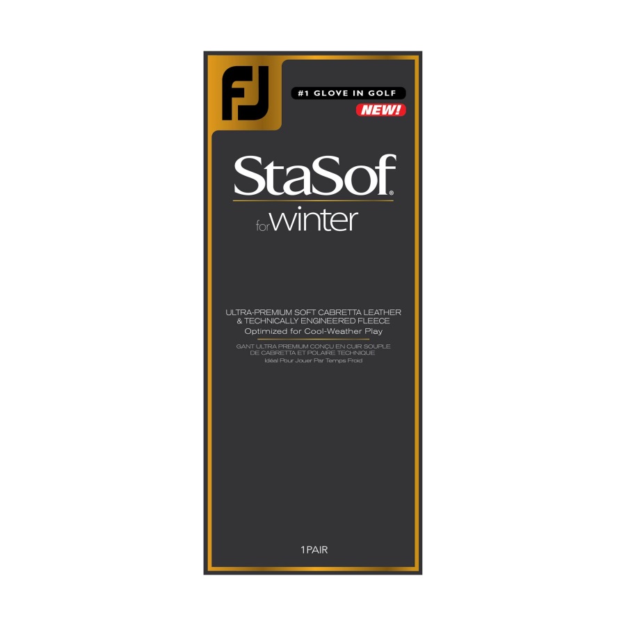 StaSof Winter Pair Black-Grey Footjoy