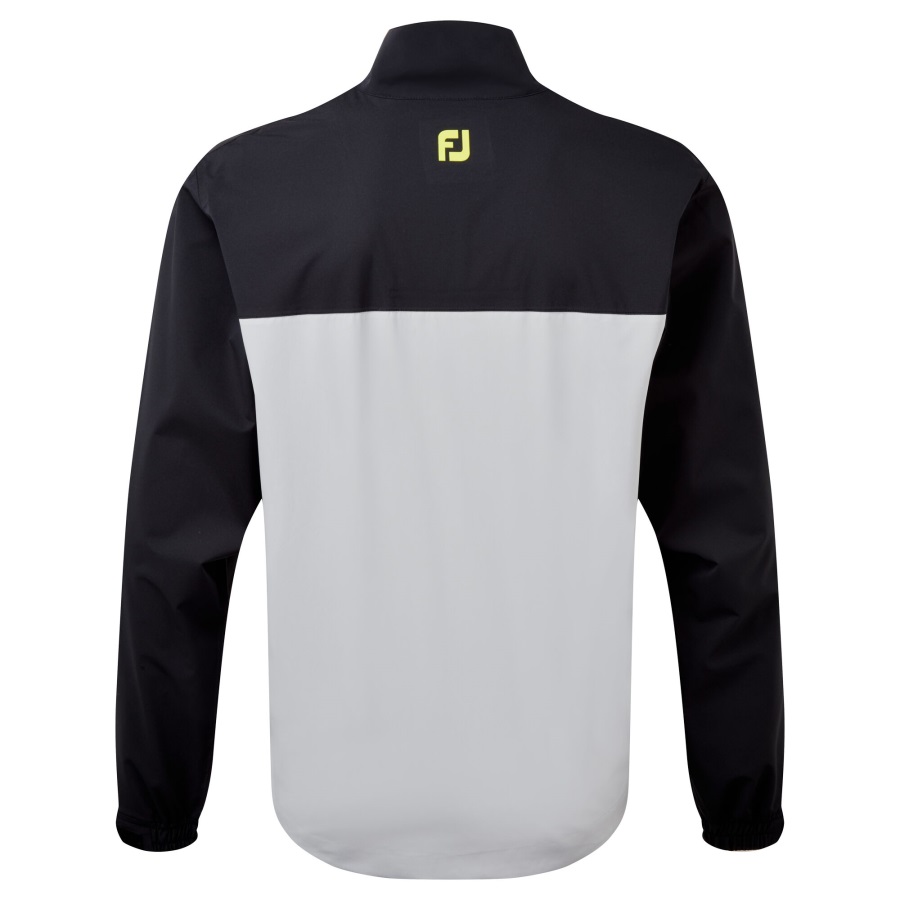 FJ HydroLite Jacket Black-Grey-Lime Footjoy
