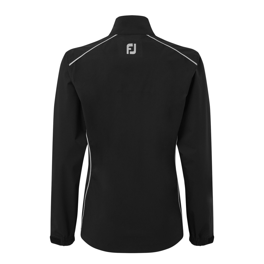 Footjoy Black-Silver FJ Hydrolite V2 Rain Jacket Women