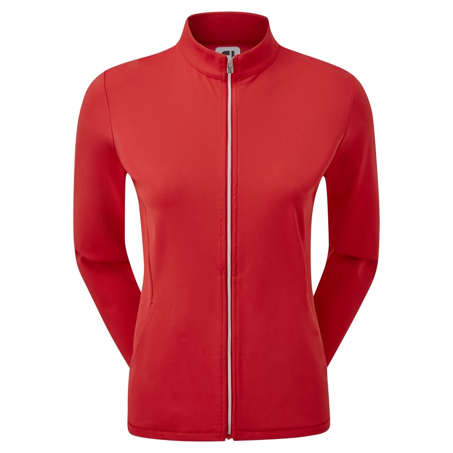 Footjoy Red Full-Zip Midlayer