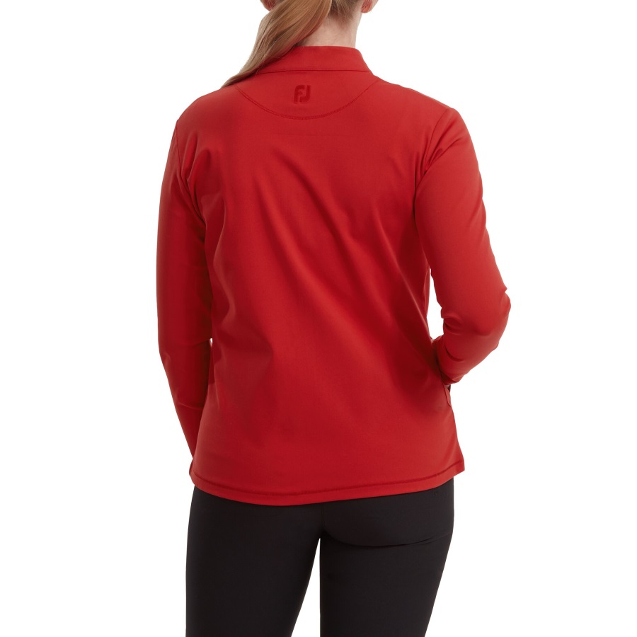 Footjoy Red Full-Zip Midlayer