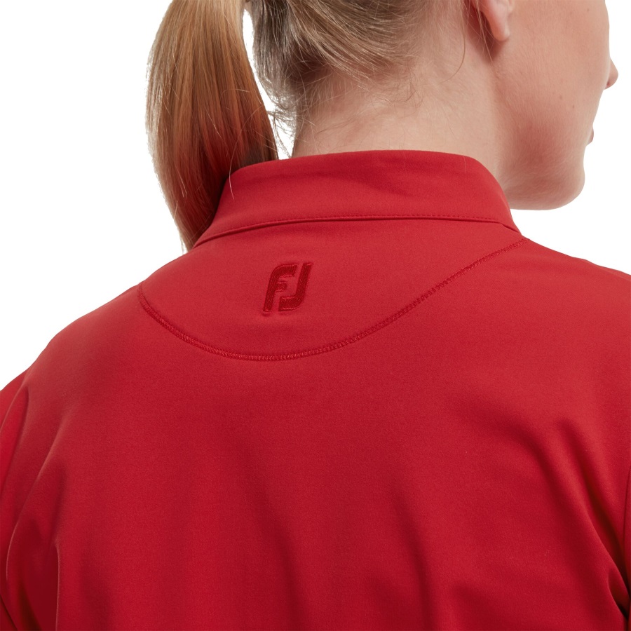 Footjoy Red Full-Zip Midlayer