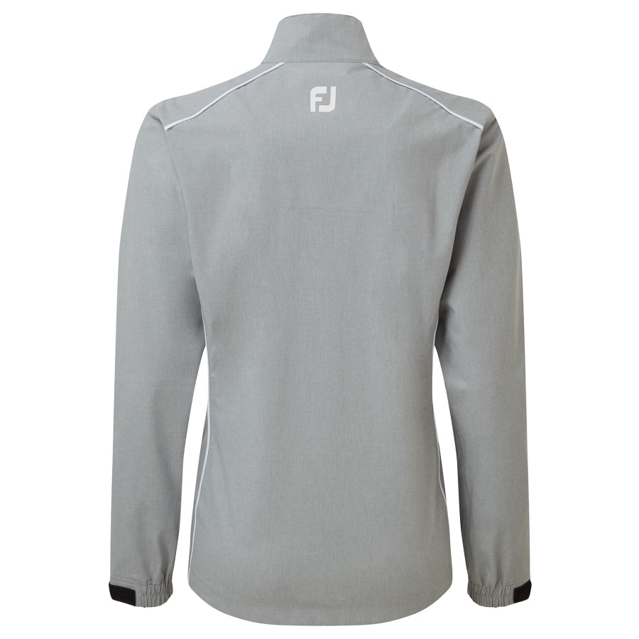 FJ Hydrolite V2 Rain Jacket Women Footjoy Grey-White