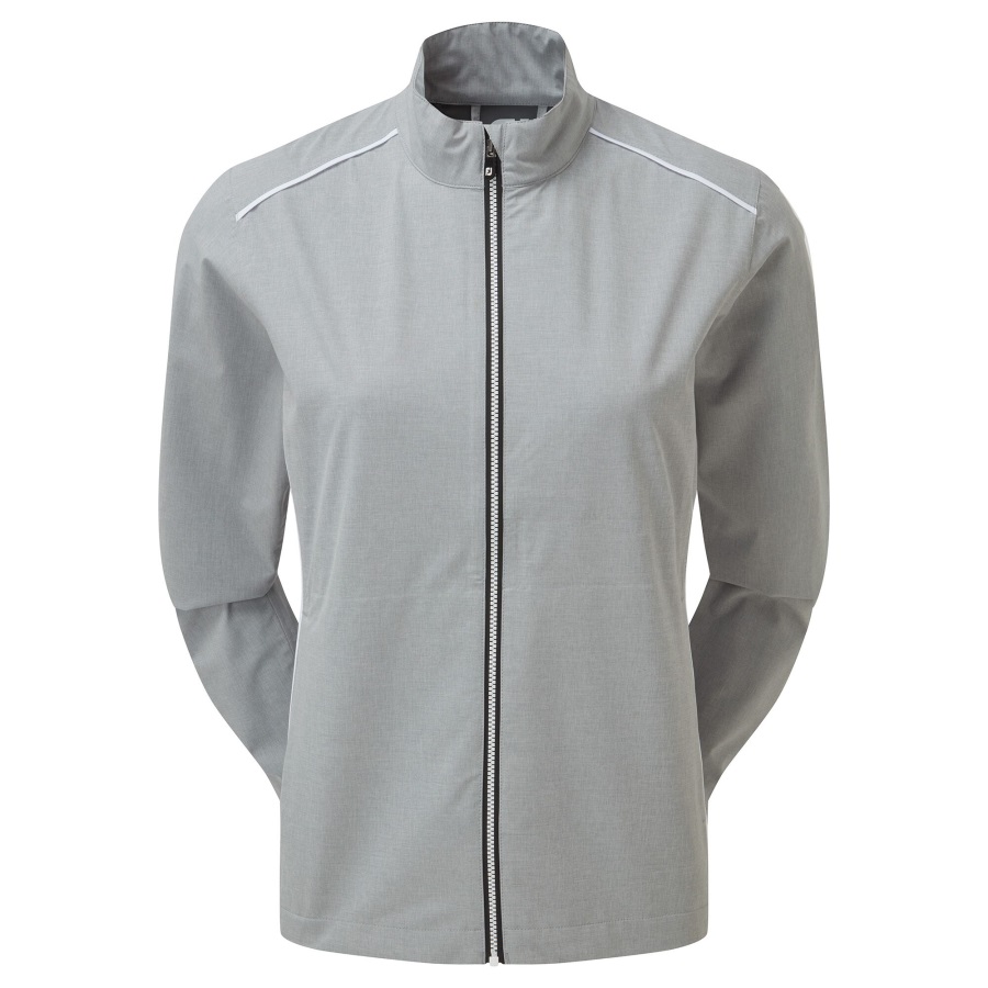 FJ Hydrolite V2 Rain Jacket Women Grey-White Footjoy