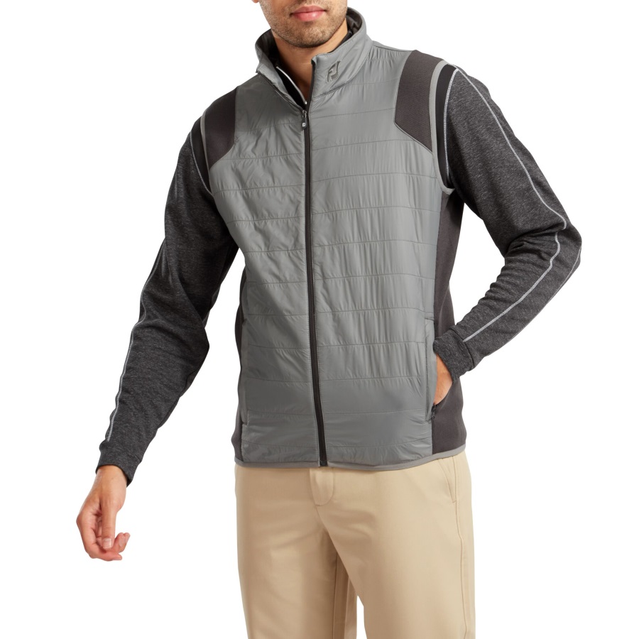 FJ Hybrid Vest Charcoal-Grey Footjoy