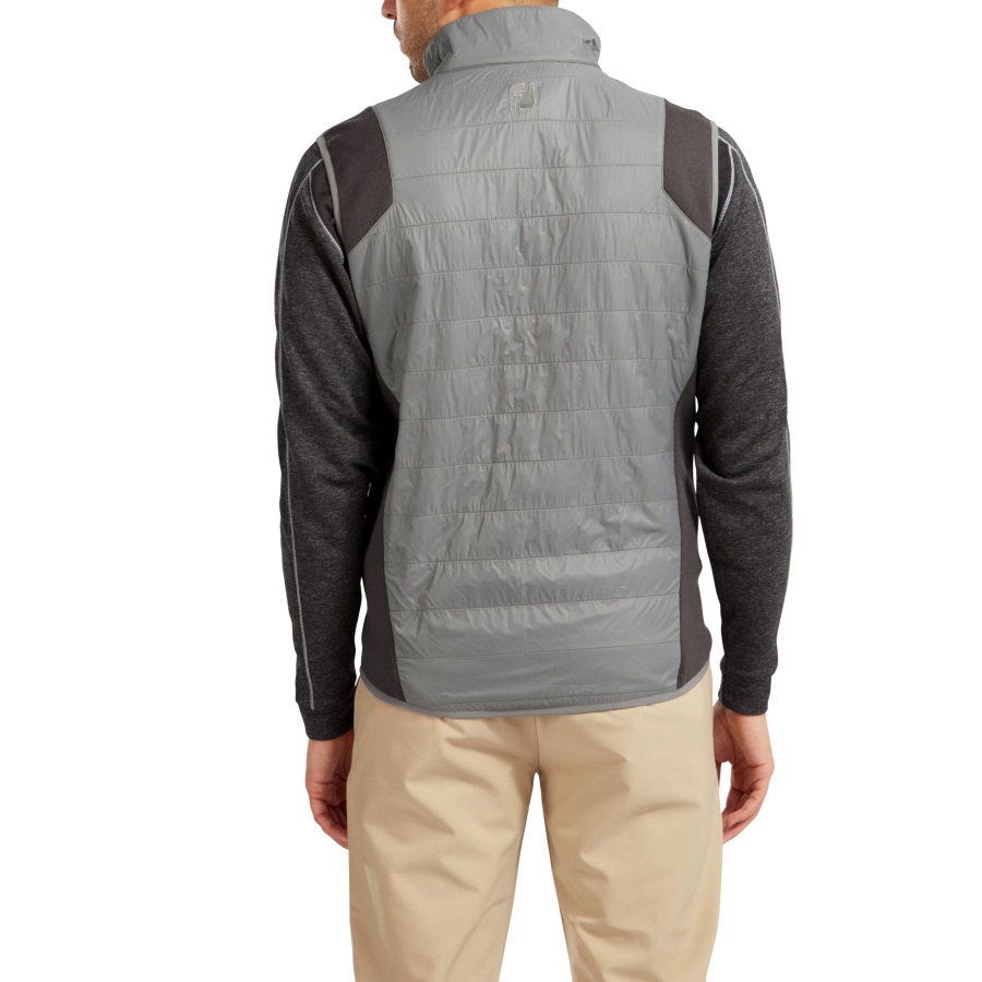 FJ Hybrid Vest Charcoal-Grey Footjoy