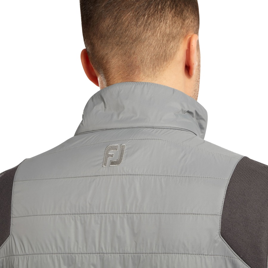 FJ Hybrid Vest Charcoal-Grey Footjoy