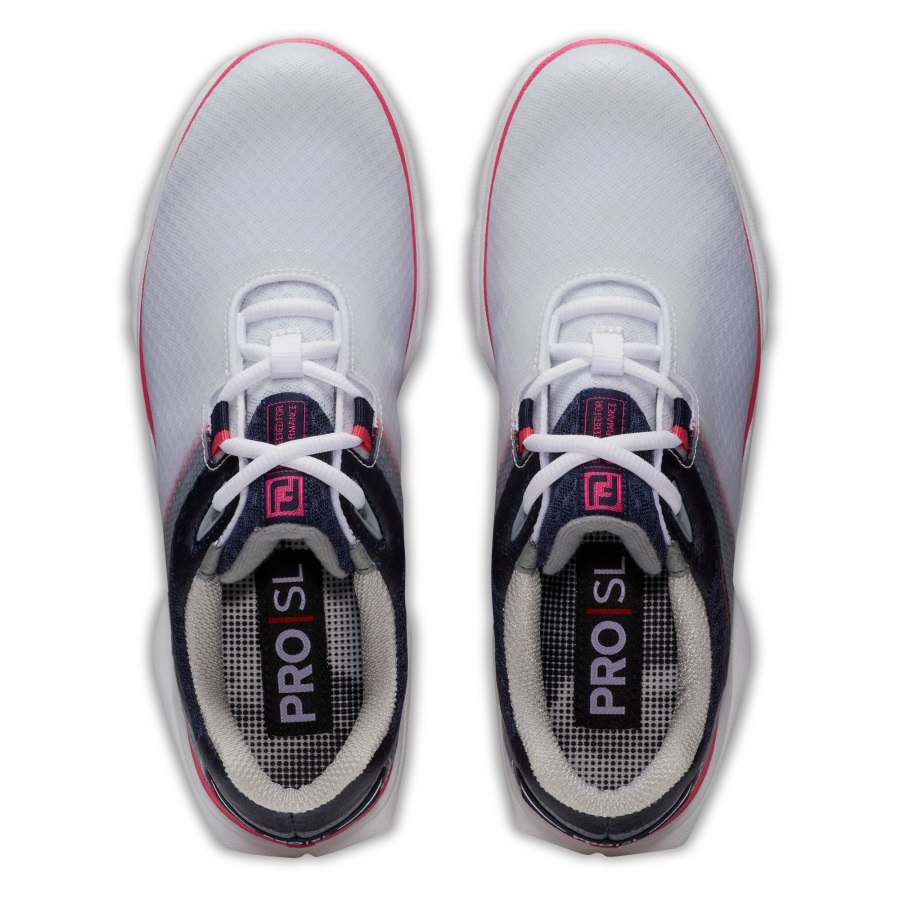 Pro SL Sport Women White-Navy-Pink Footjoy