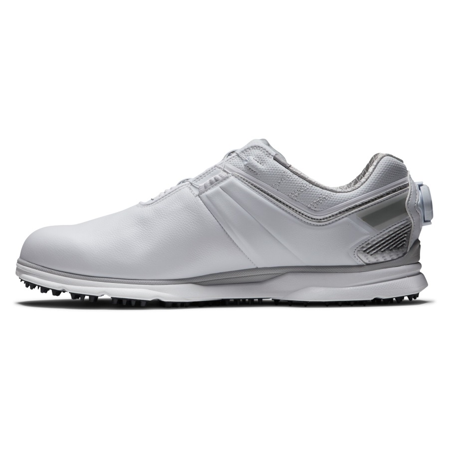 White-Silver Footjoy Pro SL Carbon BOA