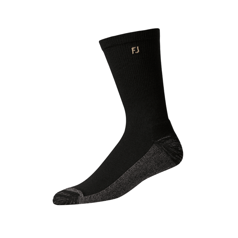 Black ProDry Crew Footjoy