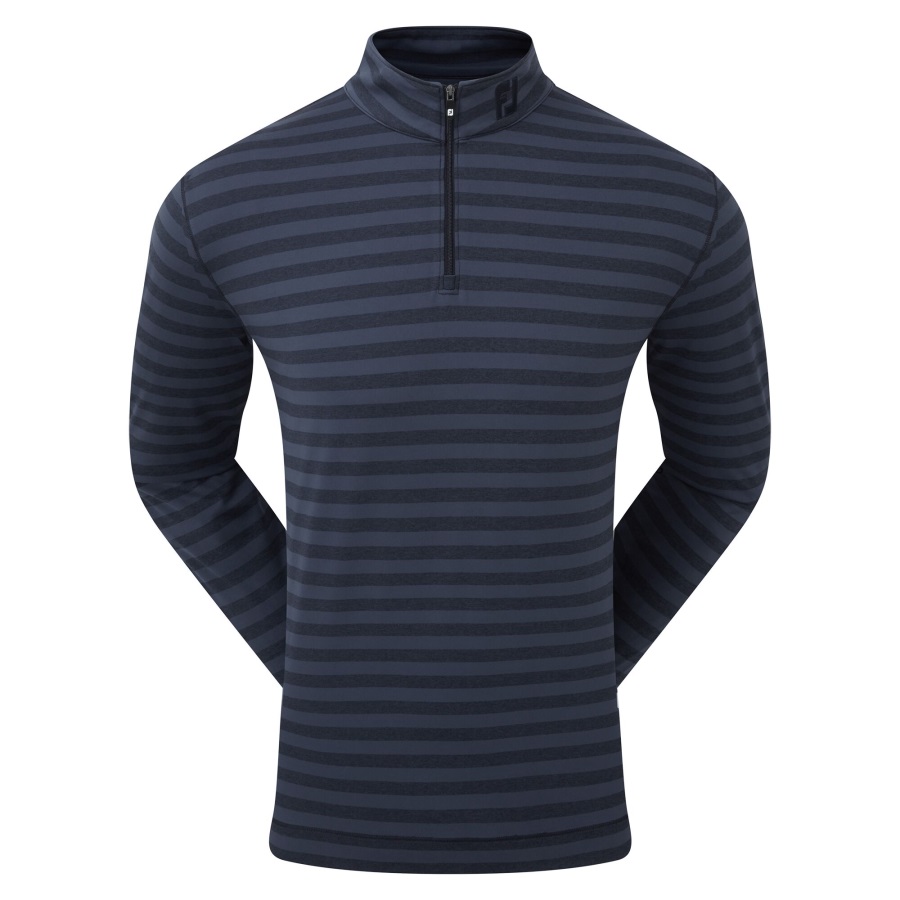 Peached Jersey Tonal Stripe Chill-Out Navy Footjoy